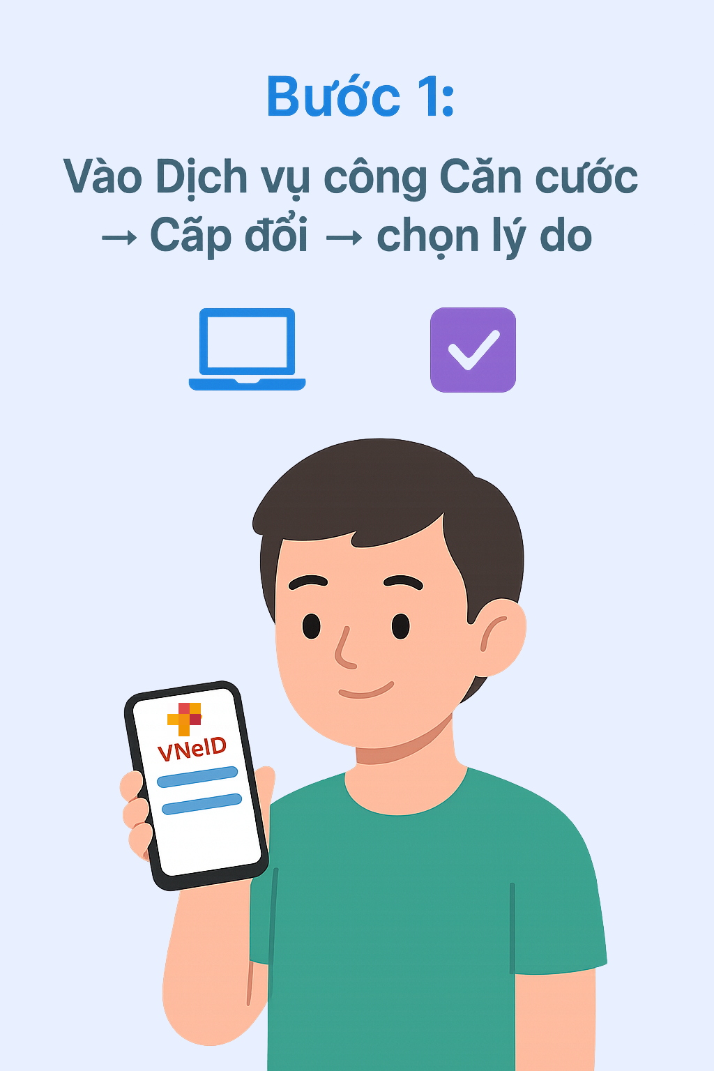 Hướng dẫn quan trọng về việc đổi thẻ căn cước trên VNeID do thay đổi đơn vị hành chính - Ảnh 2.