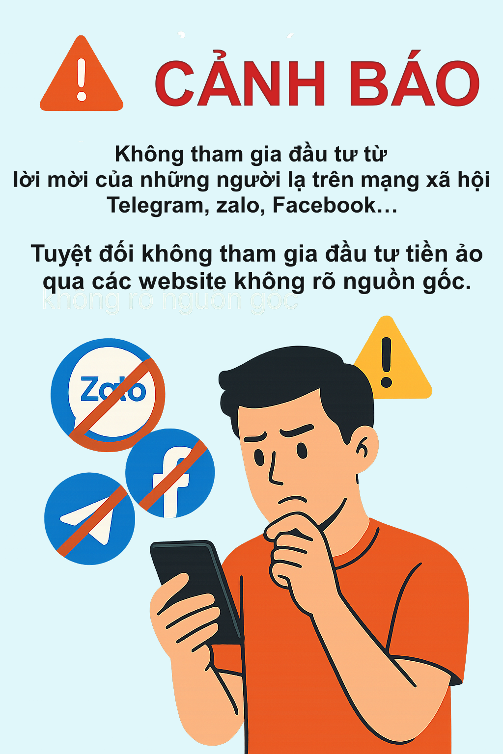 Công an TP Hà Nội cảnh báo  - Ảnh 2.
