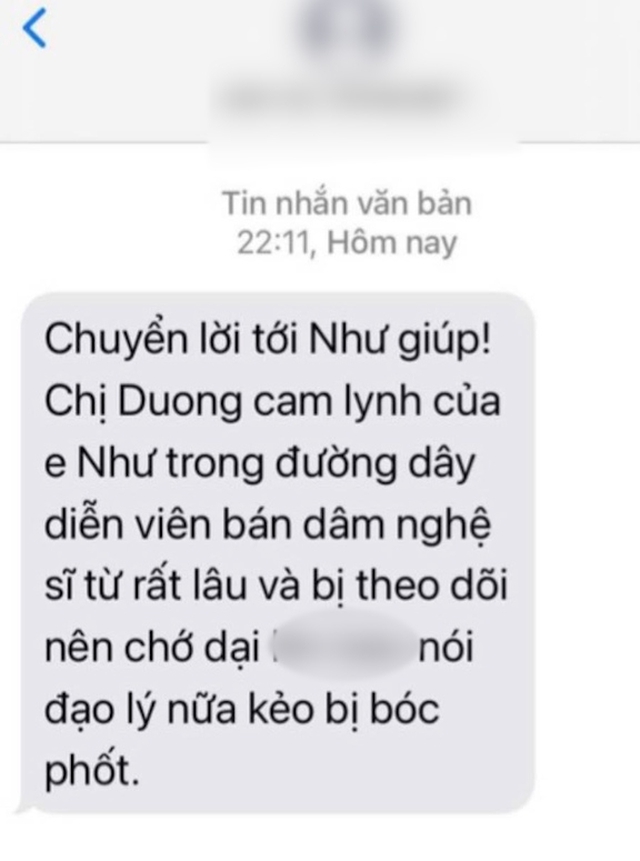 "Sao nữ Vbiz vỡ nợ tiền tỷ" lên tiếng về thông tin nằm trong đường dây bán dâm - Ảnh 2.