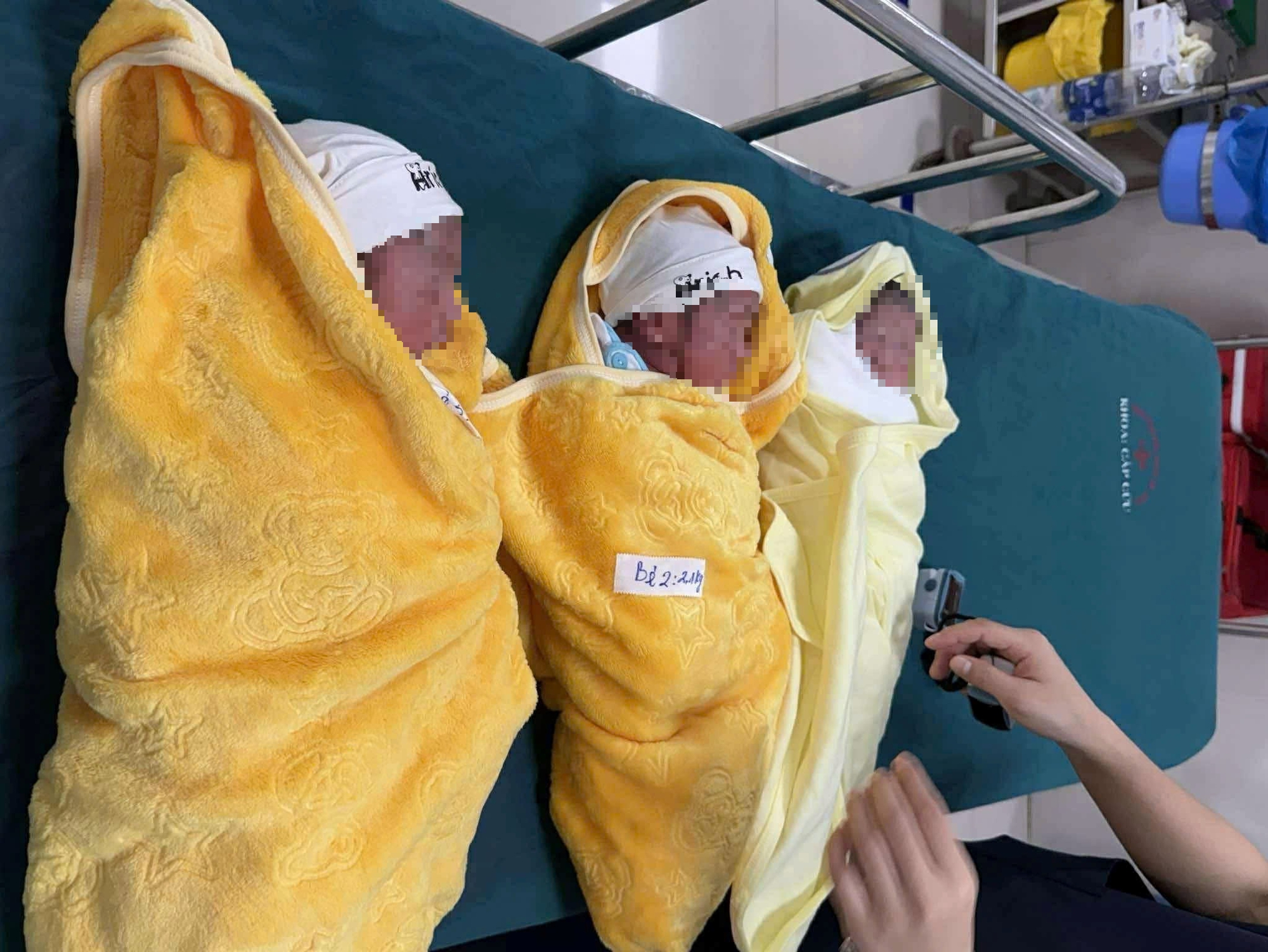 Hy Hữu: Người Mẹ 32 Tuổi Sinh Cùng Lúc 3 Bé Trai, Có Tổng Cộng 8 Con 1 Hy Hữu: Người Mẹ 32 Tuổi Vừa Sinh Cùng Lúc 3 Bé Trai, Tổng Cộng 8 Con - Ảnh 1.