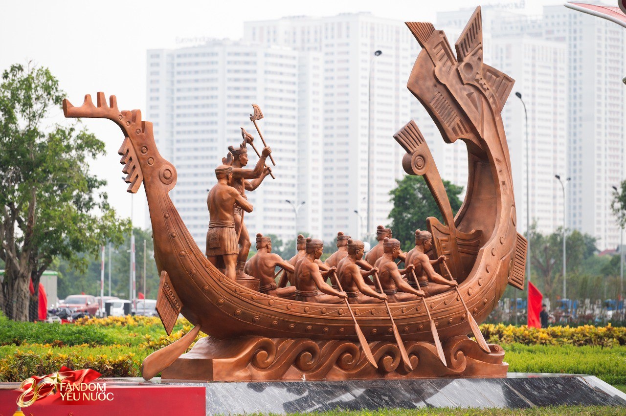 “Mục sở thị” nơi diễn ra triển lãm đặc biệt mừng Quốc khánh: Không gian hoành tráng nhất Việt Nam đang tất bật hoàn thiện trước giờ G- Ảnh 17.