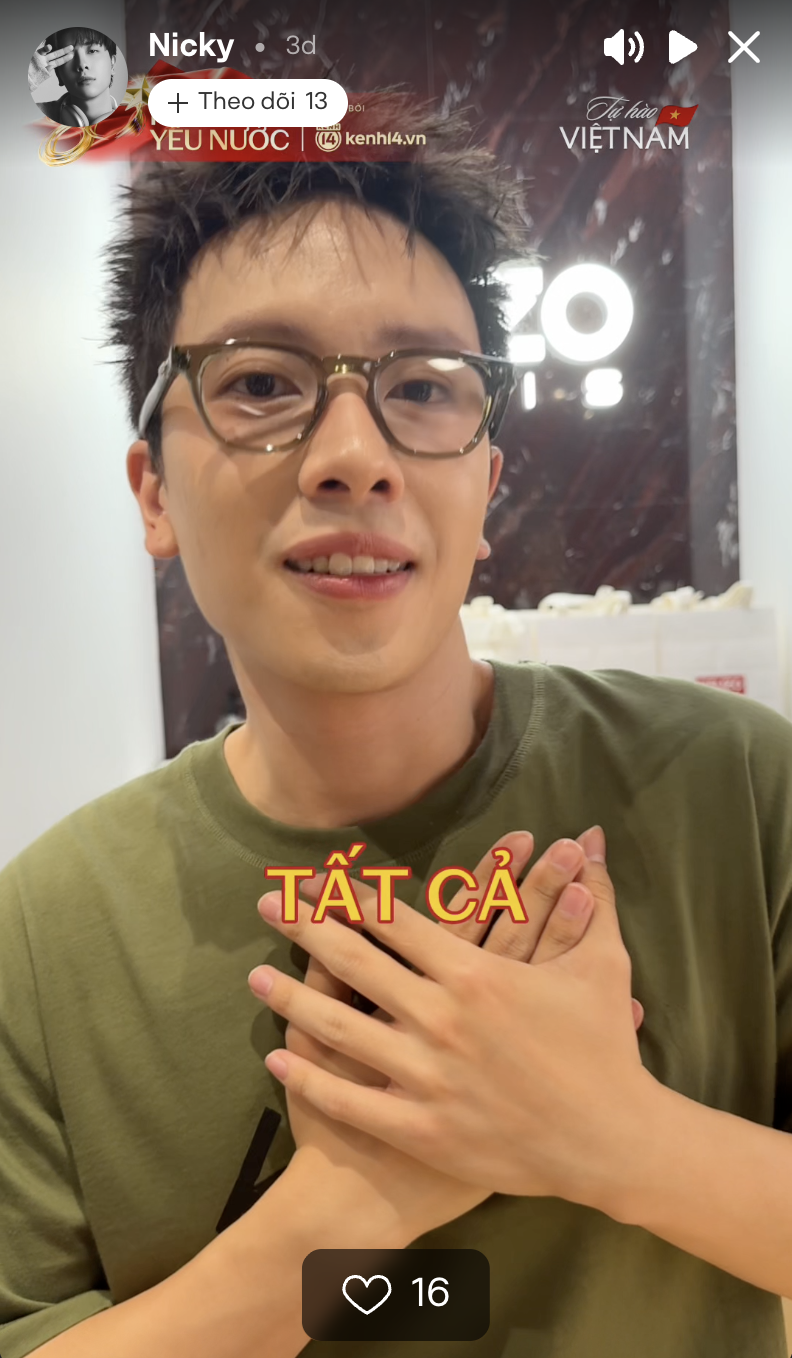 Cả showbiz và các fandom cùng chung nhịp đập: Dâng trào tinh thần yêu nước, tự hào Việt Nam!- Ảnh 3. Cả showbiz và các fandom cùng chung nhịp đập: Dâng trào tinh thần yêu nước, tự hào Việt Nam!- Ảnh 3.