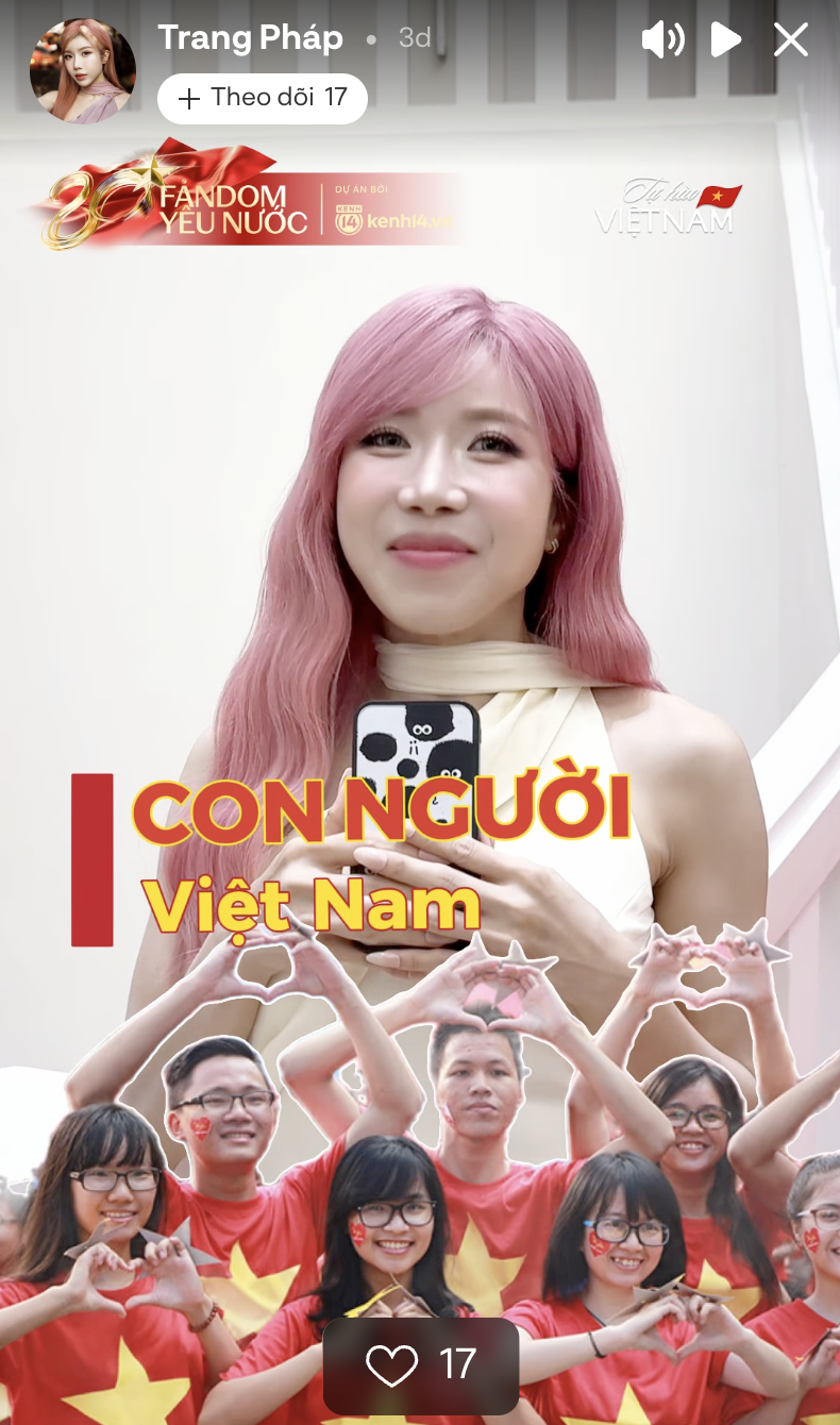 Cả showbiz và các fandom cùng chung nhịp đập: Dâng trào tinh thần yêu nước, tự hào Việt Nam!- Ảnh 4. Cả showbiz và các fandom cùng chung nhịp đập: Dâng trào tinh thần yêu nước, tự hào Việt Nam!- Ảnh 4.
