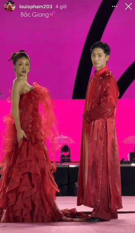 Louis Phạm bị bạn trai Việt kiều giẫm váy, Louis Phạm bị bạn trai Việt kiều giẫm váy,