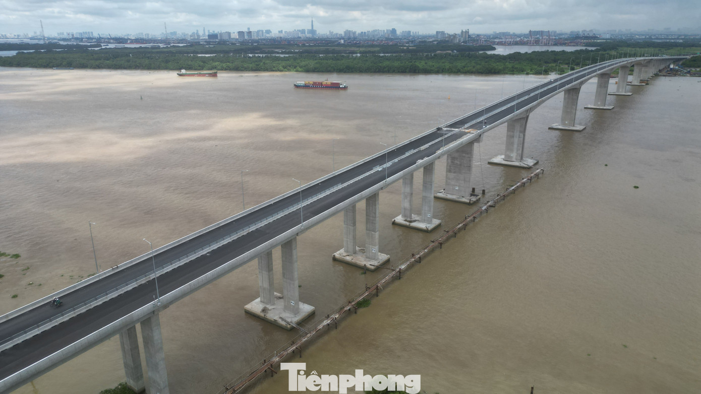 Cầu Nhơn Trạch chính thức thông xe góp phần hoàn thiện Vành đai 3 TPHCM - Ảnh 7.
