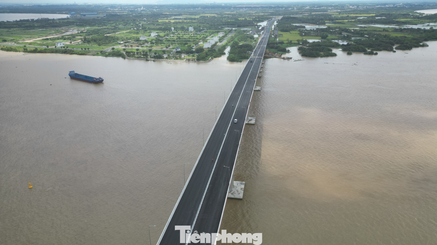 Cầu Nhơn Trạch chính thức thông xe góp phần hoàn thiện Vành đai 3 TPHCM - Ảnh 6.
