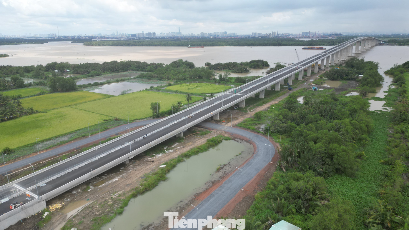 Cầu Nhơn Trạch chính thức thông xe góp phần hoàn thiện Vành đai 3 TPHCM - Ảnh 3.