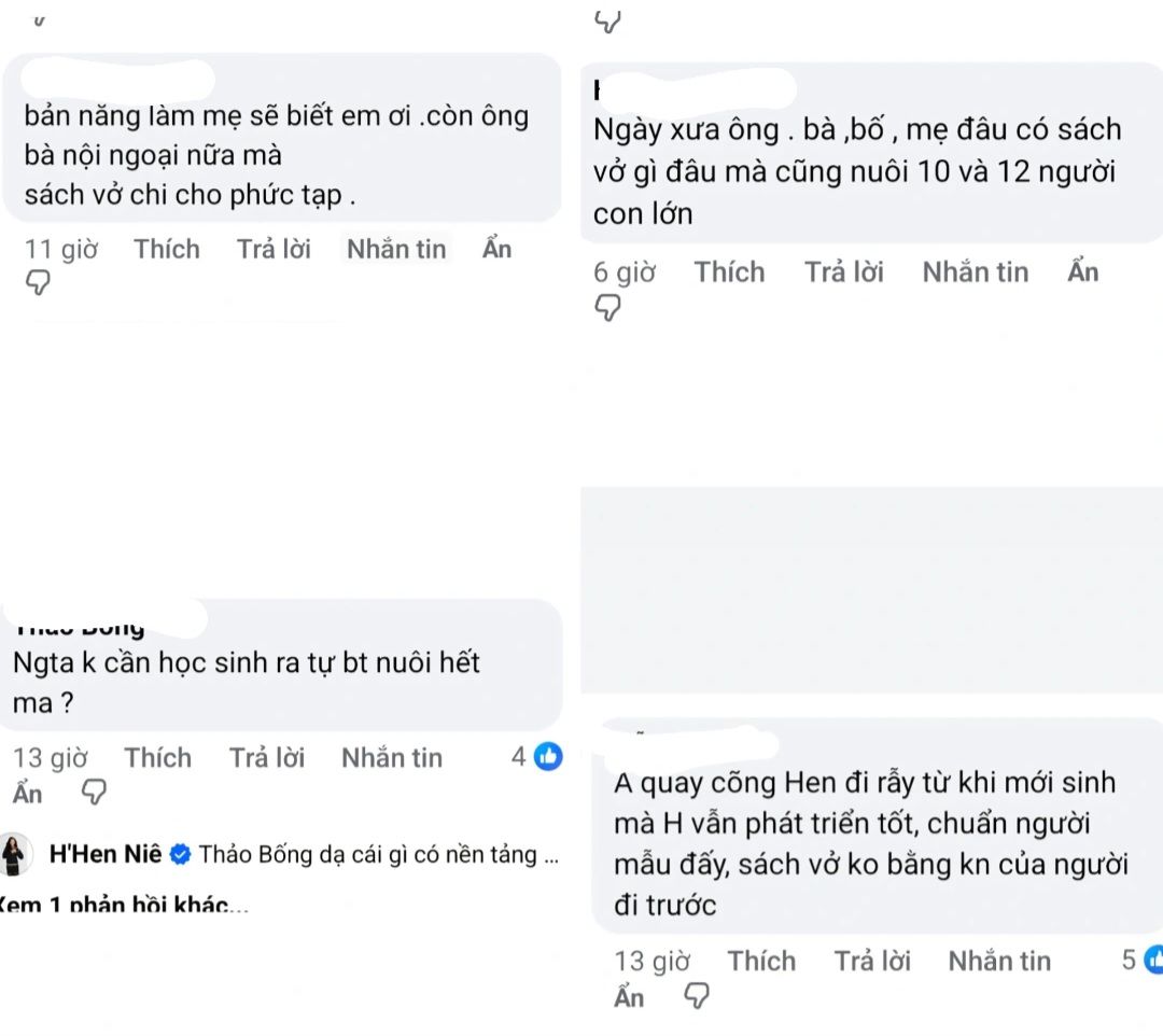 H'Hen Niê lên tiếng trước ý kiến: "Cứ sinh con tự khắc biết nuôi" - Ảnh 3.