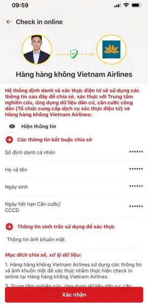 Hành Khách Bay Vietnam Airlines Phải Biết: Cách Check In Online Cực Nhanh Trên Ứng Dụng Vneid- Ảnh 6. Hành Khách Bay Vietnam Airlines Phải Biết: Cách Check In Online Cực Nhanh Trên Ứng Dụng Vneid- Ảnh 6.