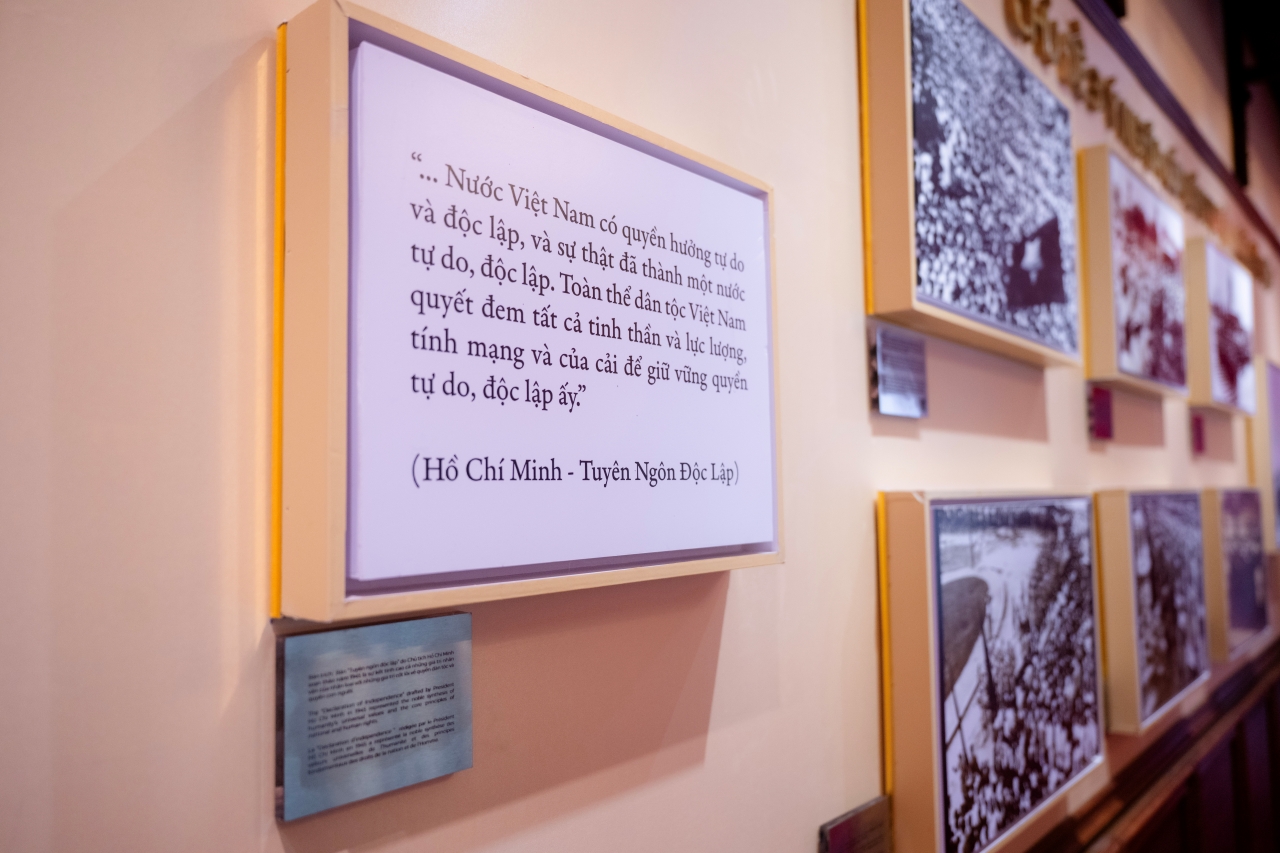 Khung cảnh ngôi nhà số 48 Hàng Ngang - nơi Chủ tịch Hồ Chí Minh viết Tuyên ngôn Độc lập - Ảnh 8.