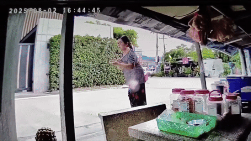 Người phụ nữ đang đi thì bị giật dây chuyền, diễn biến xảy ra sau đó khiến tất cả đều ngỡ ngàng - Ảnh 2.