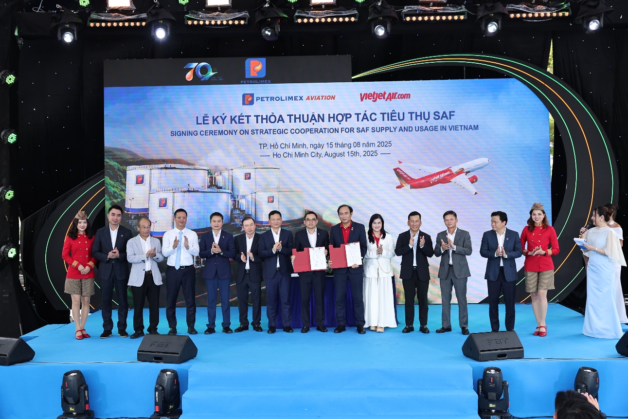 Petrolimex Aviation và Vietjet Air tiên phong xanh hoá bầu trời Việt- Ảnh 4.
