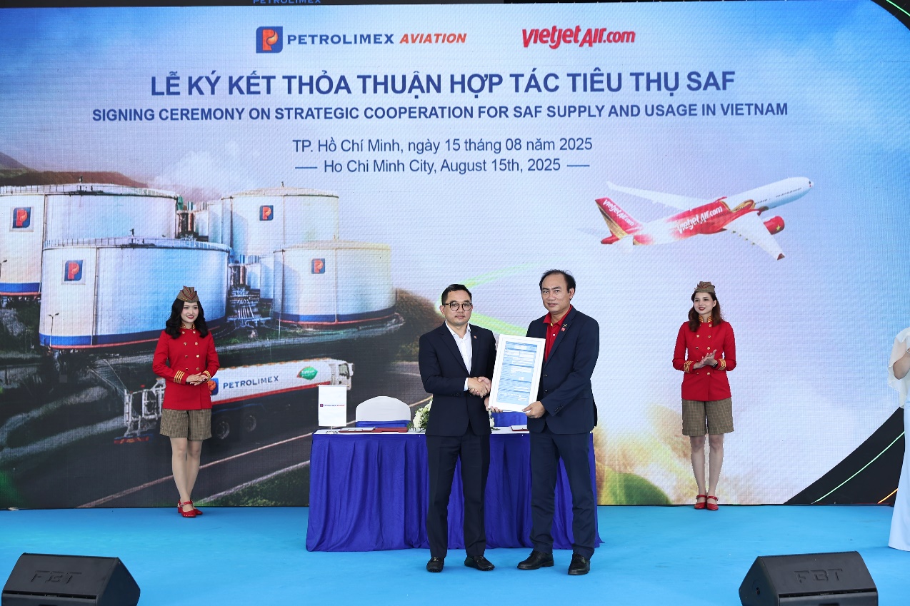 Petrolimex Aviation và Vietjet Air tiên phong xanh hoá bầu trời Việt- Ảnh 6.