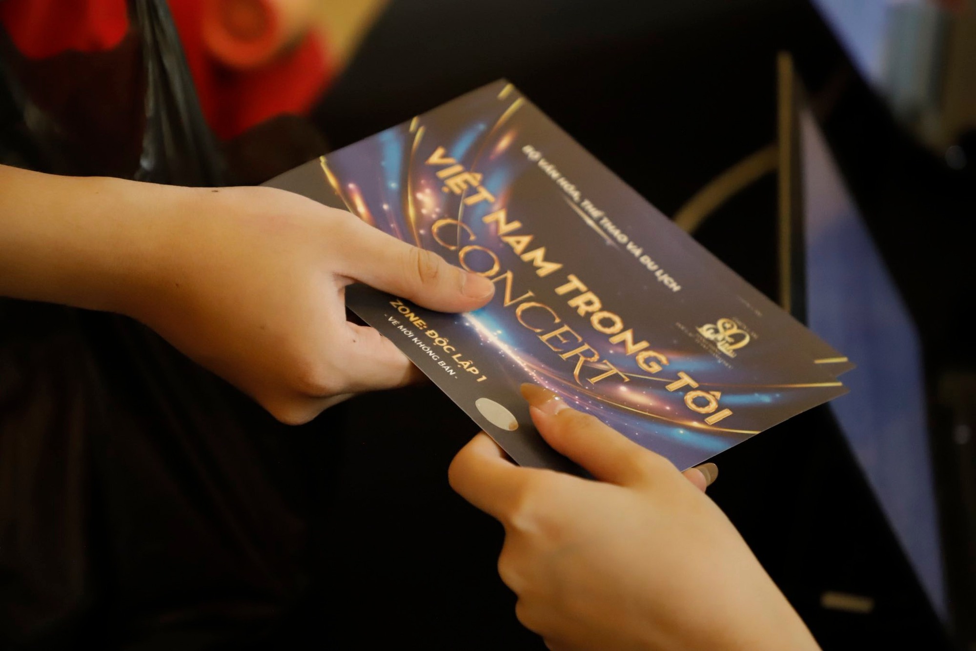 Khán giả xếp hàng nhận vé concert Việt Nam trong tôi tại Nhà hát Lớn Hà Nội - Ảnh 10.