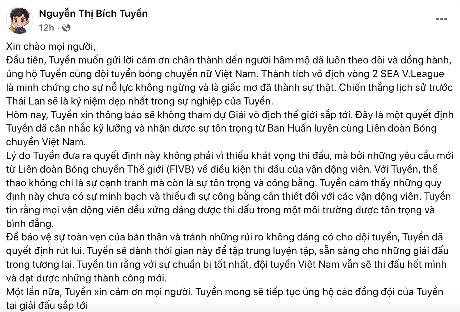 Đằng sau việc Bích Tuyền rút tên khỏi tuyển bóng chuyền nữ Việt Nam- Ảnh 4. Đằng sau việc Bích Tuyền rút tên khỏi tuyển bóng chuyền nữ Việt Nam- Ảnh 4.