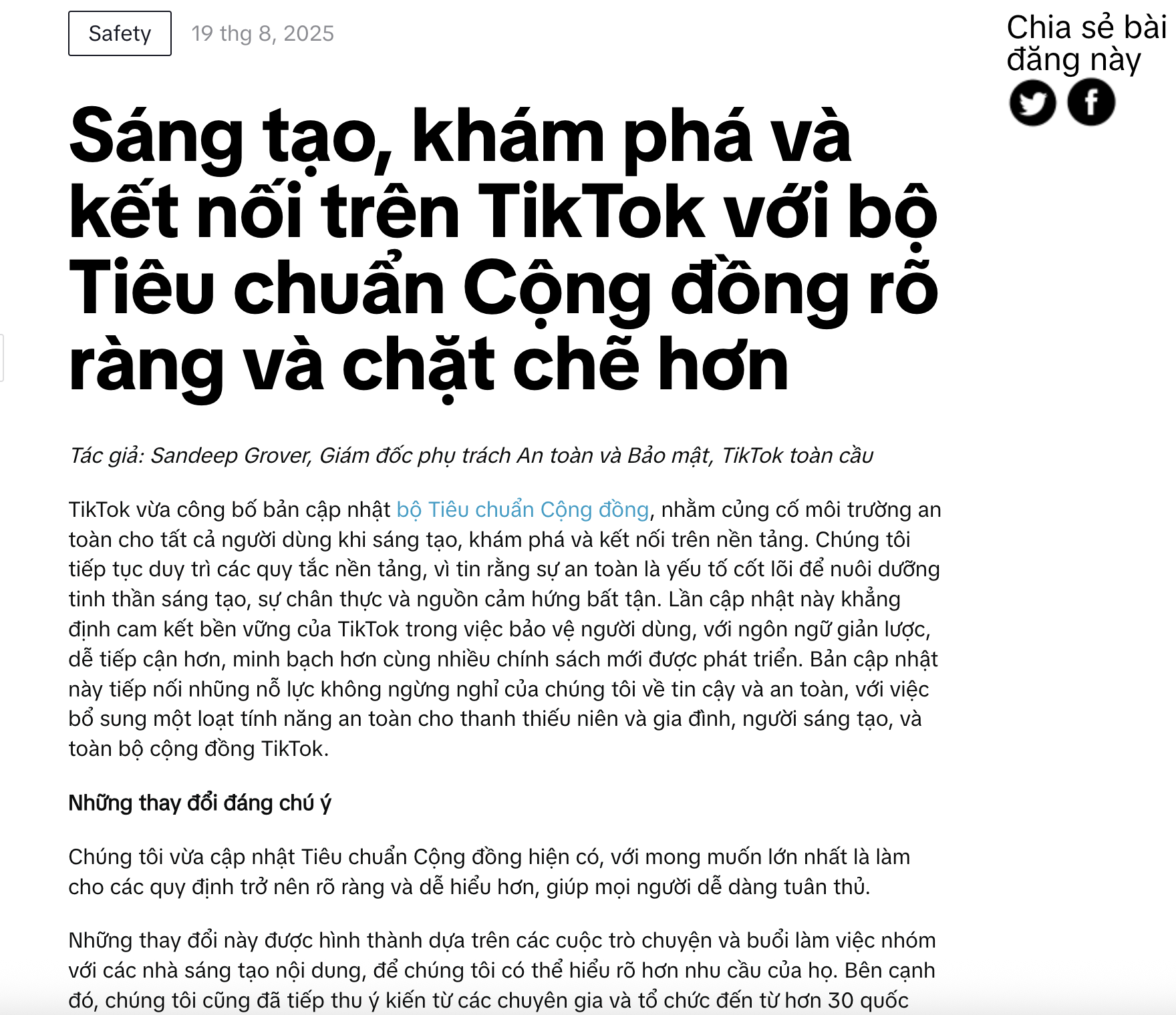 Cập nhật quy định mới TikTok người dùng cần lưu ý trước khi đăng video - Ảnh 1.