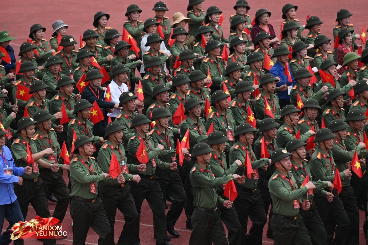 13 Khối nghệ thuật hợp luyện diễu hành kỷ niệm 80 năm Cách mạng Tháng Tám tại Mỹ Đình - Ảnh 5.