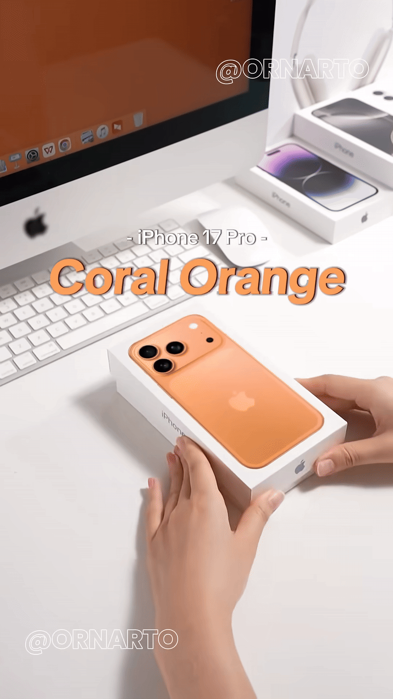 Hot: Mở Hộp Iphone 17 Pro Màu Cam, Thiết Kế Hoàn Toàn Mới, Lạ Mà Đẹp 1 Ezgif 635Bba67Fedafd 1755740434145 17557404348431961438622