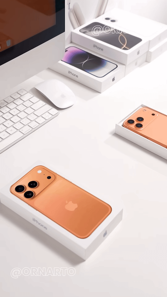 Hot: Mở Hộp Iphone 17 Pro Màu Cam, Thiết Kế Hoàn Toàn Mới, Lạ Mà Đẹp 7 Ezgif 69Ed6B77Cc1152 1755740449011 175574044934222604840