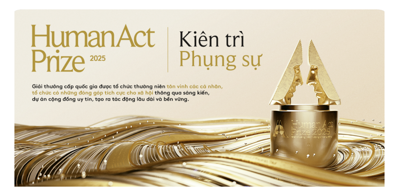 Giải thưởng Human Act Prize 2025: Sự kiện cộng đồng độc đáo tôn vinh hành động vì xã hội - Ảnh 3. Giải thưởng Human Act Prize 2025: Sự kiện cộng đồng độc đáo tôn vinh hành động vì xã hội - Ảnh 3.