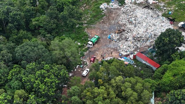 Phát hiện cảnh tượng kinh hoàng tại khu đất khiến Giám đốc Nguyễn Hoàng Hoài Nguyên bị bắt - Ảnh 3.