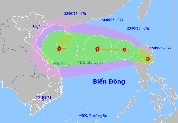 Áp thấp nhiệt đới mạnh lên thành bão số 5 , hướng vào Biển đông và đất liền việt nam - Ảnh 1. Áp thấp nhiệt đới mạnh lên thành bão số 5 , hướng vào Biển đông và đất liền việt nam - Ảnh 1.