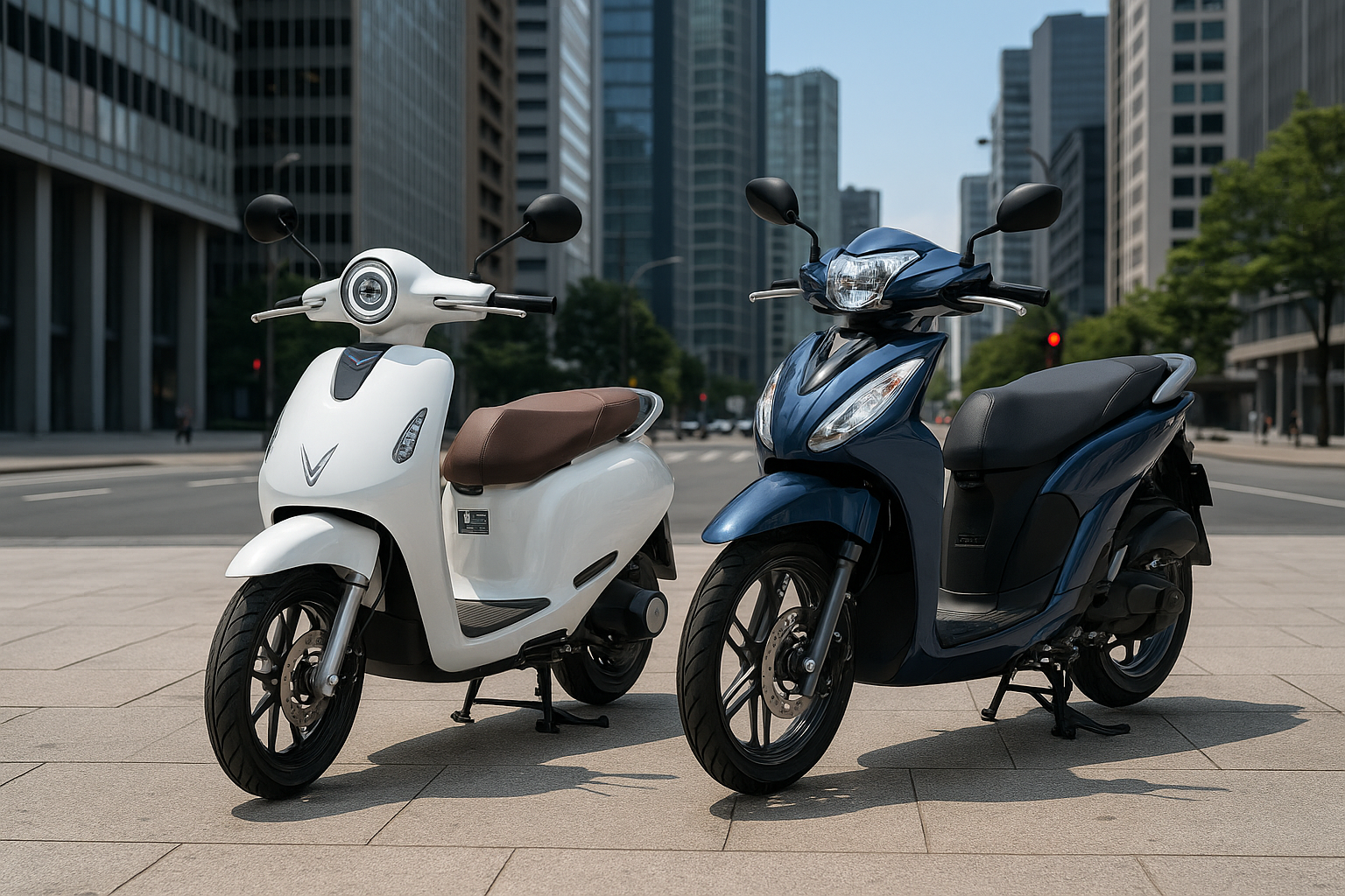 Tại địa phương n&agrave;y, lần đầu ti&ecirc;n doanh số xe m&aacute;y điện VinFast đ&atilde; vượt xe xăng Honda - Ảnh 1.