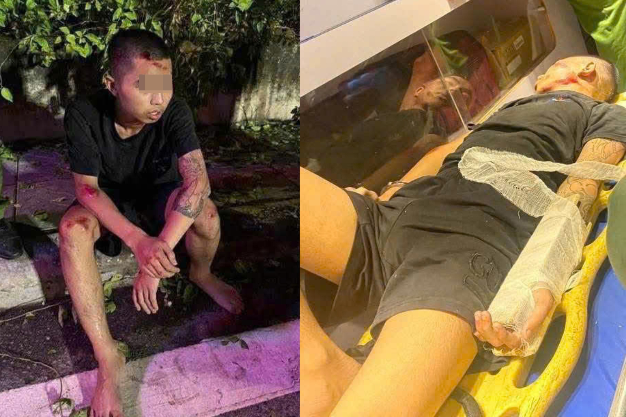 Hai thanh niên thông chốt đường cấm tông cảnh sát cơ động sẽ đối diện án phạt nặng - Ảnh 2.