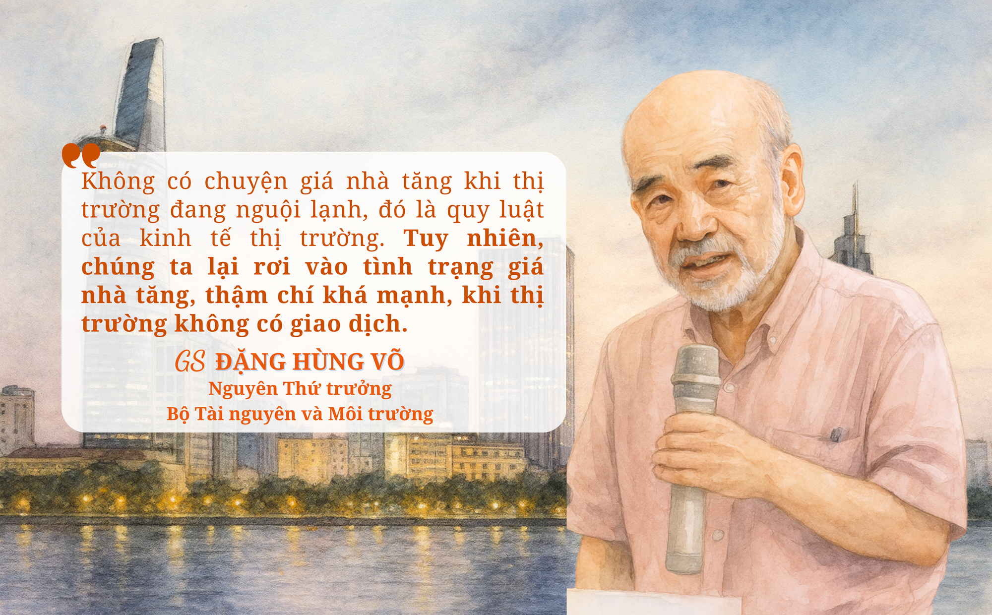 GS. Đặng Hùng Võ: Giá nhà tăng chủ yếu là “giá ảo”, nhiều người hiện nay muốn bán nhà cũng không bán được!- Ảnh 2. GS. Đặng Hùng Võ: Giá nhà tăng chủ yếu là “giá ảo”, nhiều người hiện nay muốn bán nhà cũng không bán được!- Ảnh 2.
