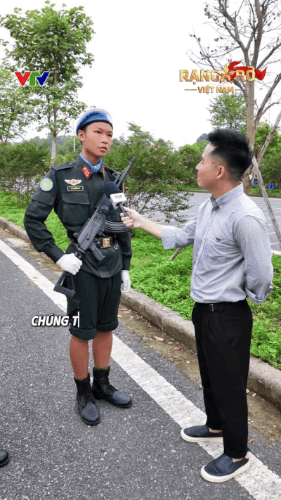 M&agrave;n trả lời phỏng vấn VTV bằng tiếng Anh của chiến sĩ tham gia diễu binh A80 g&acirc;y sốt- Ảnh 3.