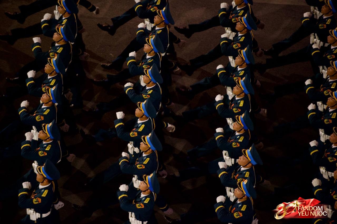 Tổng hợp luyện diễu binh, diễu h&agrave;nh lần 2: Tuyệt đối m&atilde;n nh&atilde;n!- Ảnh 18.