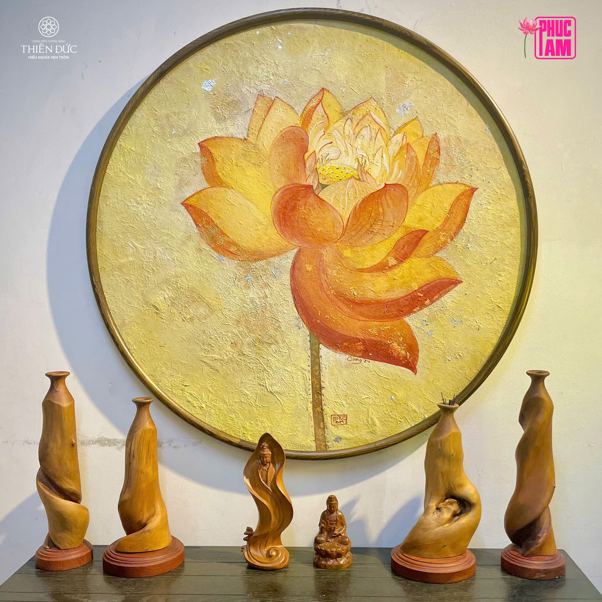 Triển lãm nghệ thuật Vu Lan: Hoa sen và hành trình ký ức- Ảnh 1.