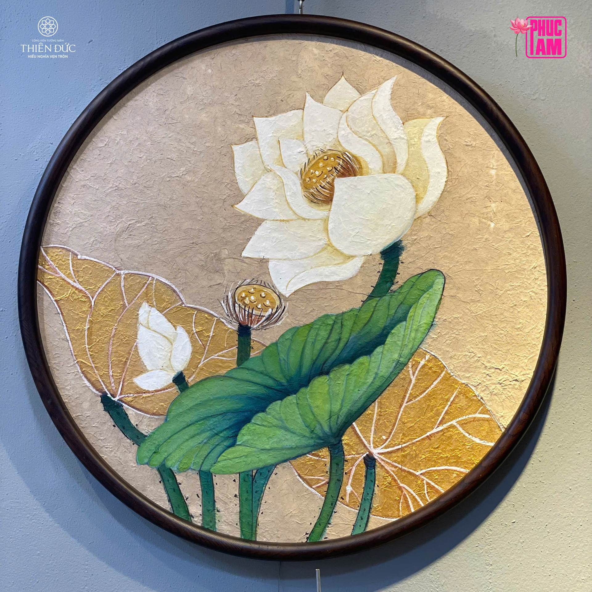 Triển lãm nghệ thuật Vu Lan: Hoa sen và hành trình ký ức- Ảnh 2.