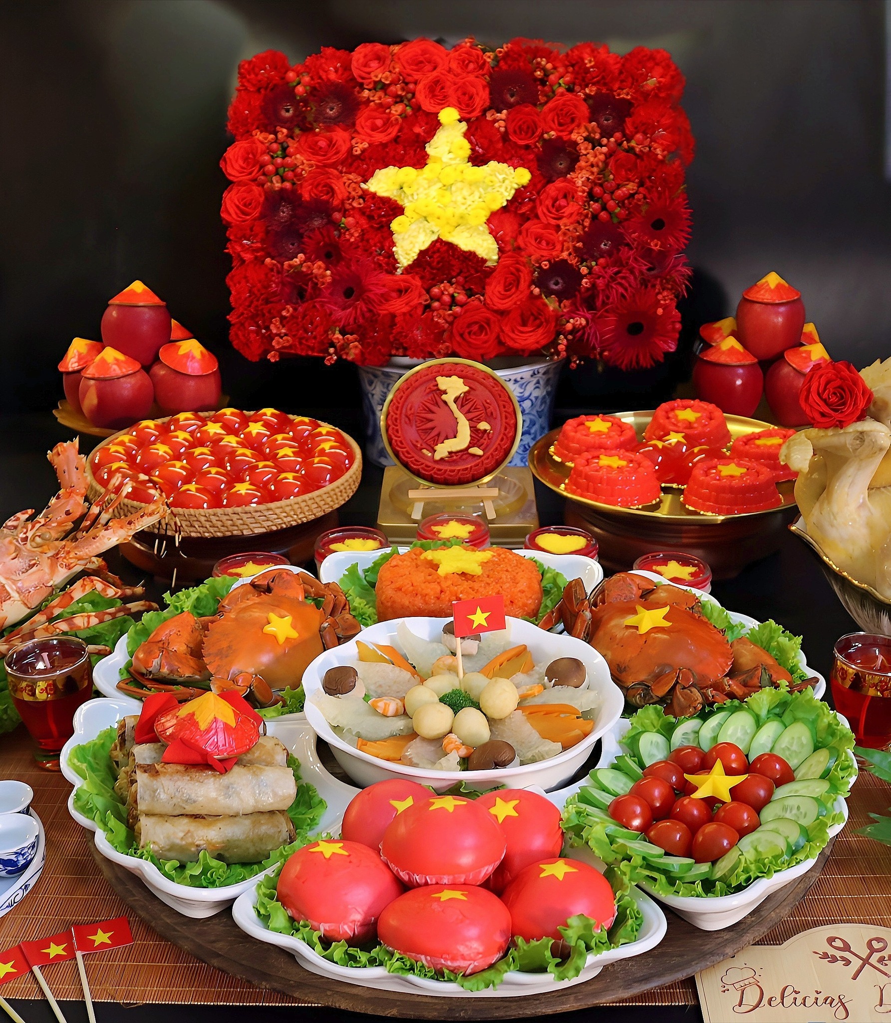 Mẹ đảm H&agrave; Nội mang niềm tự h&agrave;o d&acirc;n tộc v&agrave;o m&acirc;m lễ "Y&ecirc;u Nước" trong m&ugrave;a Vu Lan đặc biệt- Ảnh 3.