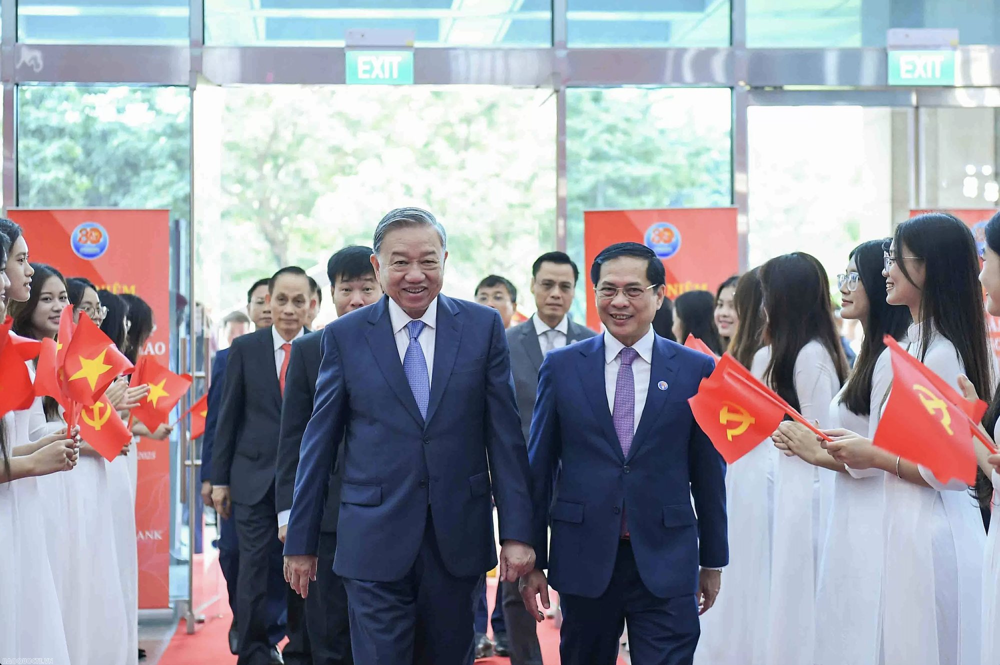 Tổng Bí thư Tô Lâm dự Lễ kỷ niệm 80 năm Ngoại giao Việt Nam- Ảnh 1. Tổng Bí thư Tô Lâm dự Lễ kỷ niệm 80 năm Ngoại giao Việt Nam - Ảnh 1.