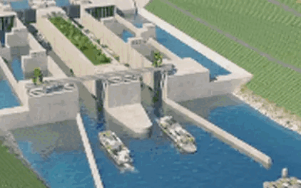 Tham vọng kết nối ASEAN, kênh đào 10 tỷ USD của láng giềng VN sắp hoàn thành, có điểm lớn nhất thế giới