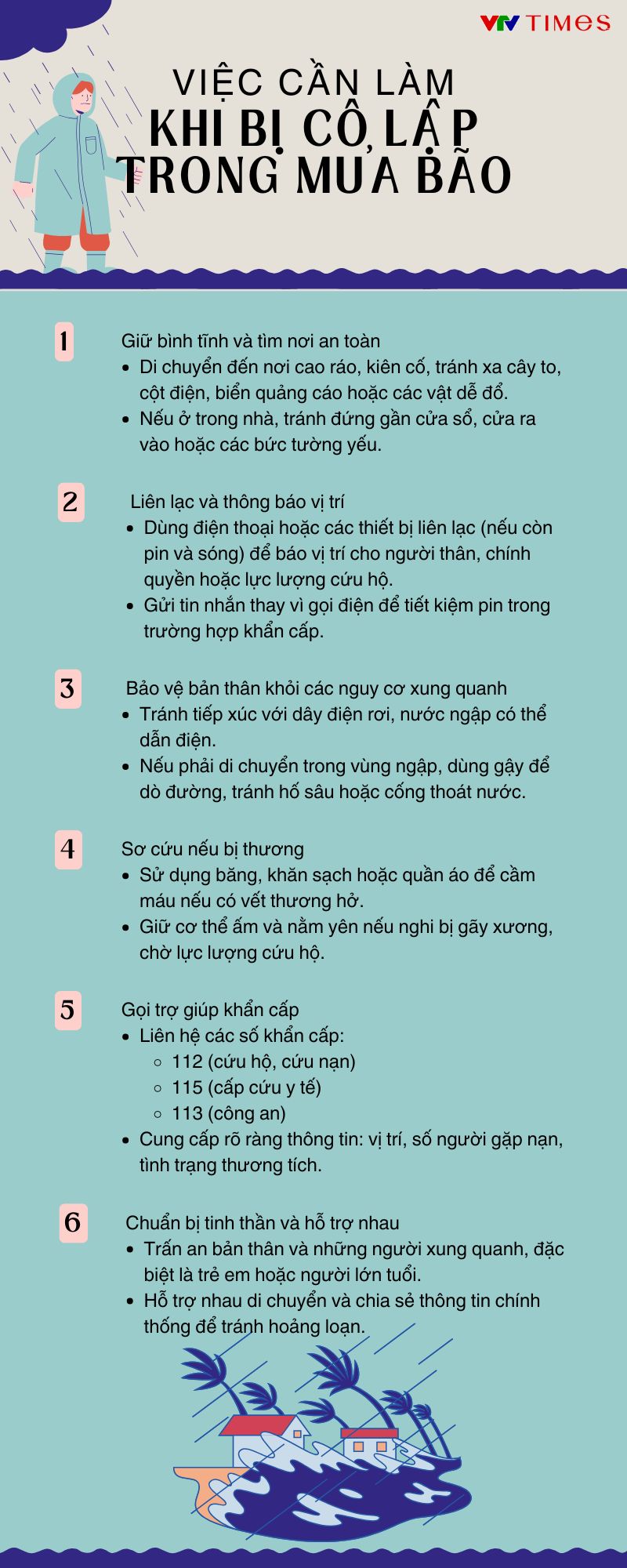 Xử trí ra sao nếu bị cô lập trong mưa bão? - Ảnh 1.