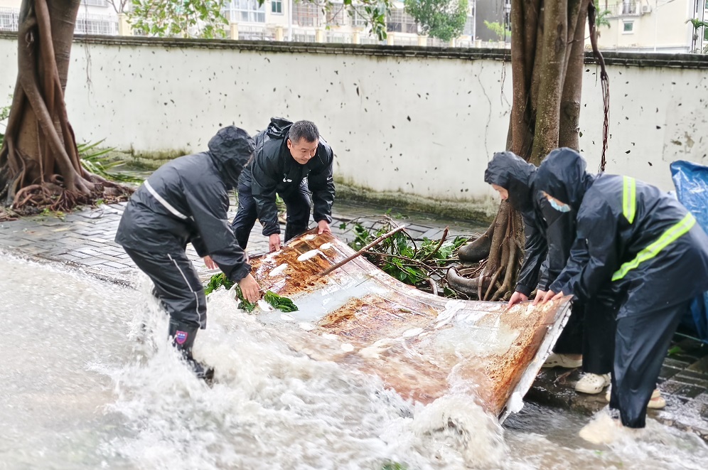Bão Kajiki gây nhiều thiệt hại sau khi quét qua đảo Hải Nam, Trung Quốc- Ảnh 2. Bão Kajiki gây nhiều thiệt hại sau khi quét qua đảo Hải Nam, Trung Quốc- Ảnh 2.