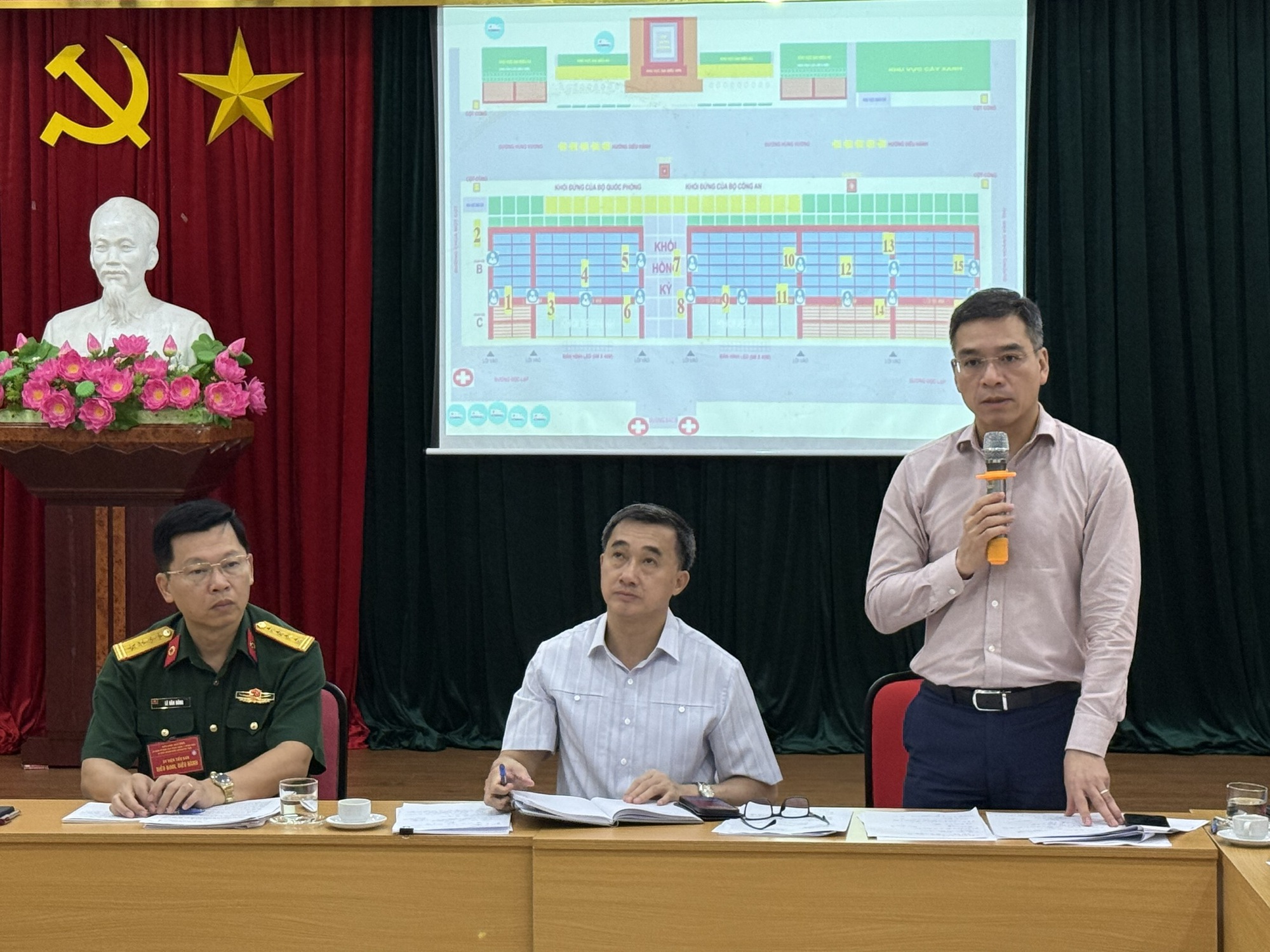 Cận cảnh khu vực y tế phục vụ sự kiện A80 tại Quảng trường Ba Đình - Ảnh 9.