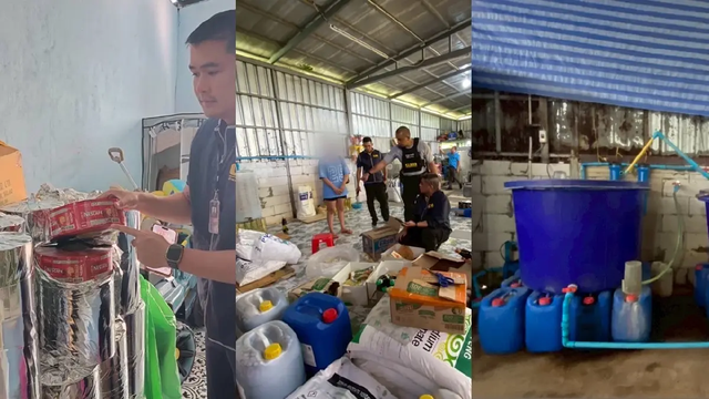 Một trung tướng chỉ huy cuộc đột kích, tóm gọn đường dây sản xuất nước tương, cà phê giả quy mô lớn, tịch thu hơn 75.000 sản phẩm sắp tung ra thị trường - Ảnh 1. Một trung tướng chỉ huy cuộc đột kích, tóm gọn đường dây sản xuất nước tương, cà phê giả quy mô lớn, tịch thu hơn 75.000 sản phẩm sắp tung ra thị trường - Ảnh 1.
