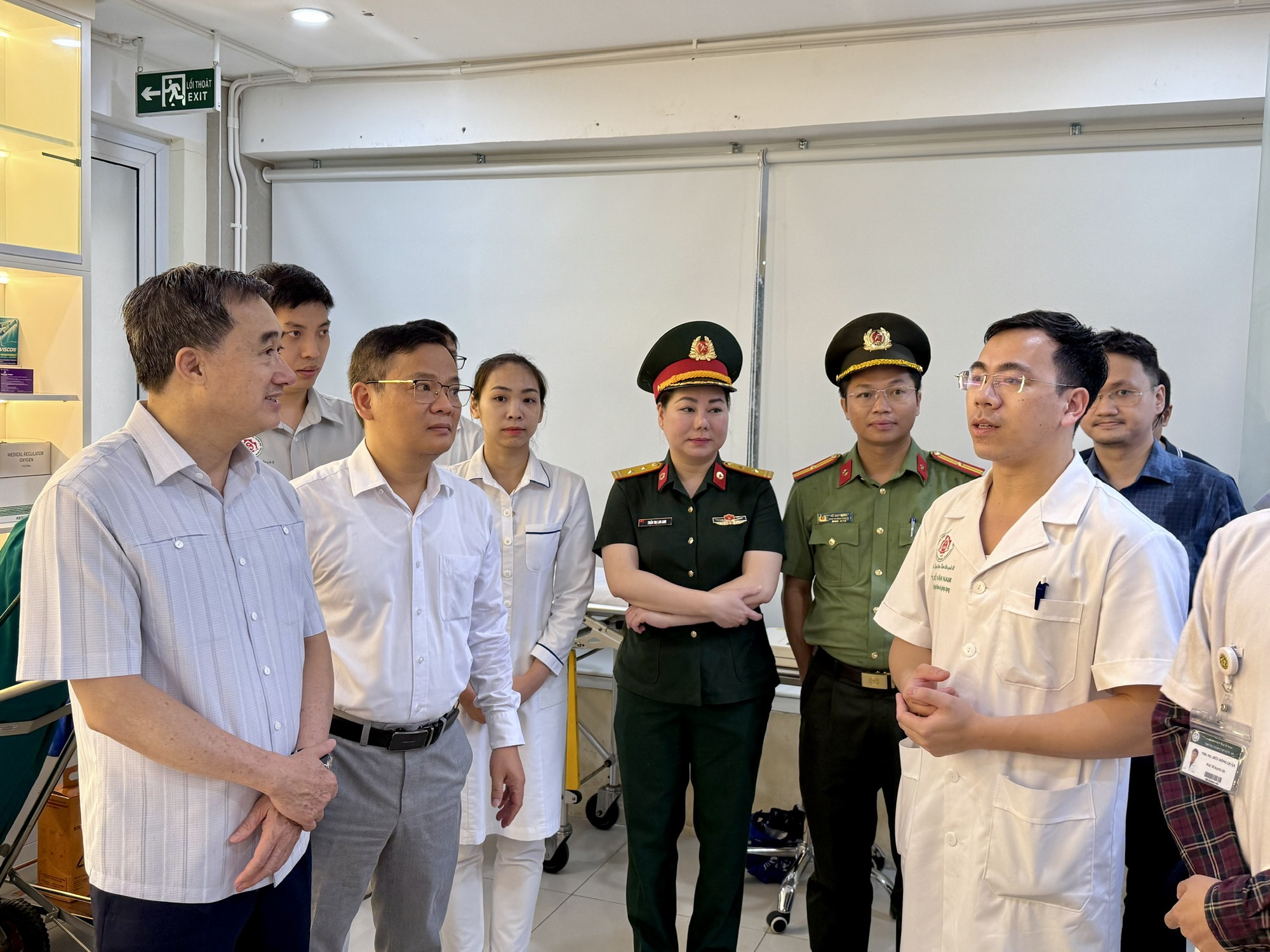 Cận cảnh khu vực y tế phục vụ sự kiện A80 tại Quảng trường Ba Đình - Ảnh 3.