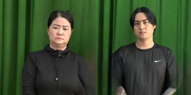 Khám xét nơi ở của Lâm Thị Thu Em và con trai - Ảnh 1.