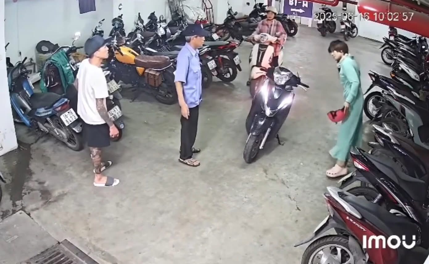 Cô gái võ thuật hạ gục thanh niên xăm trổ trong hầm để xe ở Hà Nội - Ảnh 2.