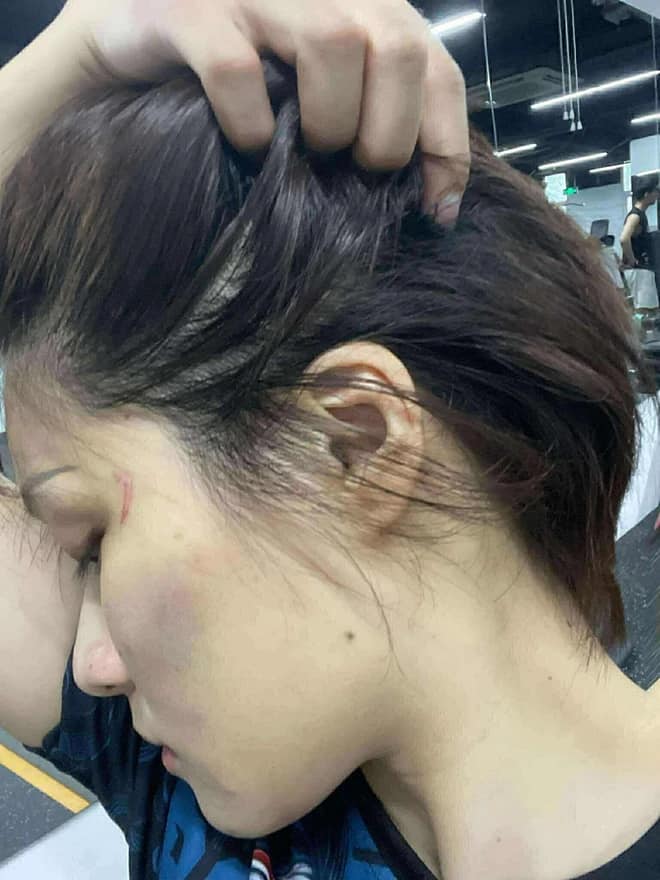 Cô gái võ thuật hạ gục thanh niên xăm trổ trong hầm để xe ở Hà Nội - Ảnh 4.