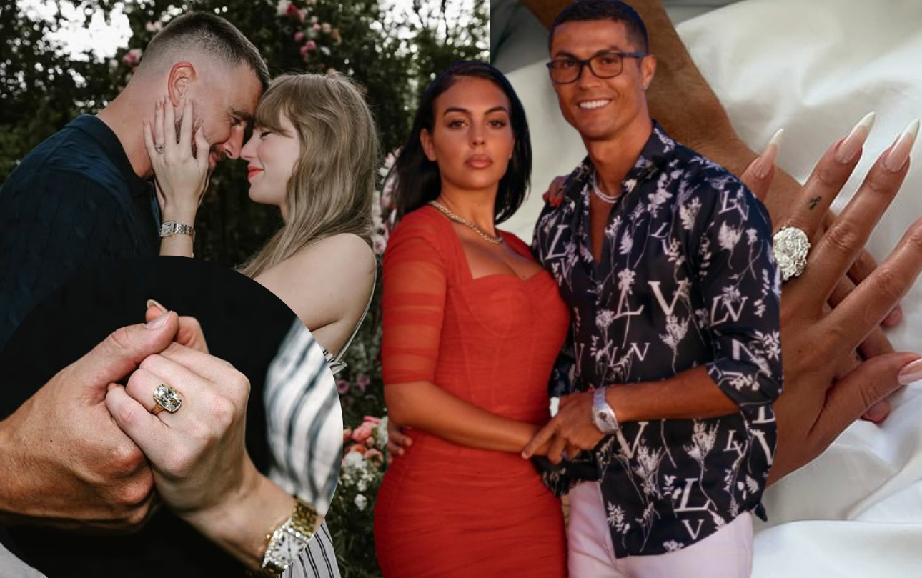 So kè Taylor Swift và bạn gái Ronaldo: Nhẫn đính hôn của ai đắt đỏ hơn?- Ảnh 1. So kè Taylor Swift và bạn gái Ronaldo: Nhẫn đính hôn của ai đắt đỏ hơn?- Ảnh 1.