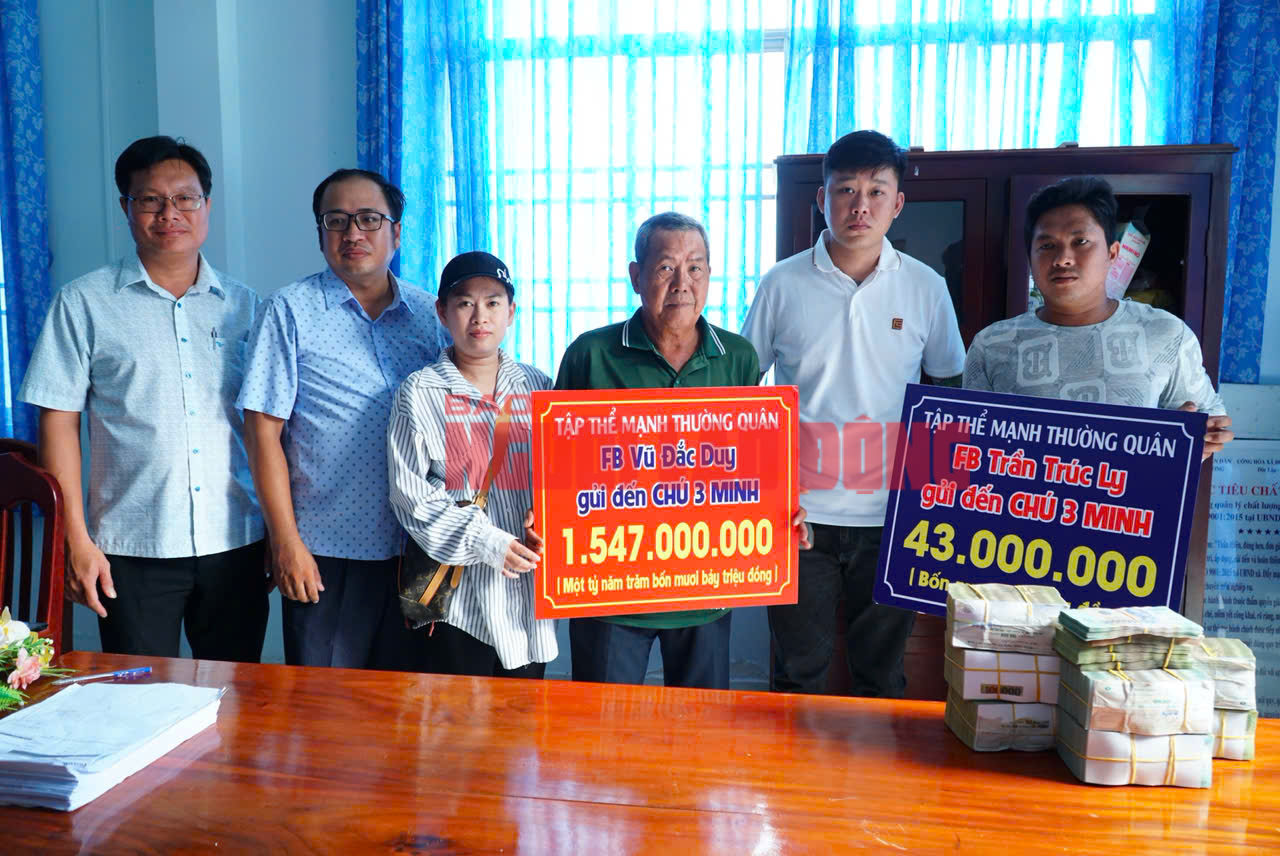 NÓNG: Ông Ba Minh nhận gần 1,6 tỉ đồng từ 2 Facebooker- Ảnh 1. NÓNG: Ông Ba Minh nhận gần 1,6 tỉ đồng từ 2 Facebooker- Ảnh 1.