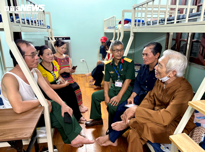 Ngôi nhà đặc biệt đón cựu chiến binh ăn ở miễn phí trước tổng duyệt A80 - Ảnh 1.