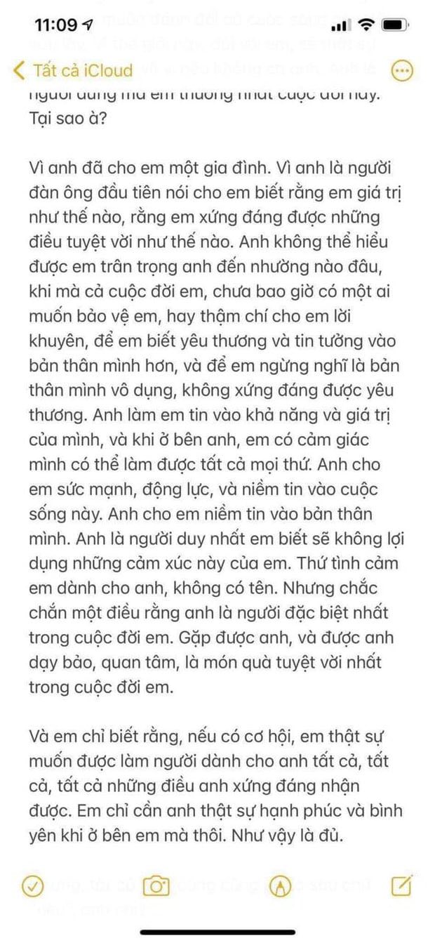 Full không che 5 bức thư tình nàng thơ Vbiz gửi Chủ tịch: "Em xin lỗi vì tỏ tình trong lúc anh yêu người khác" - Ảnh 4. Full không che 5 bức thư tình nàng thơ Vbiz gửi Chủ tịch: "Em xin lỗi vì tỏ tình trong lúc anh yêu người khác" - Ảnh 4.