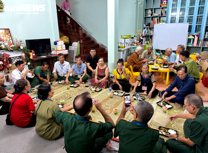 Ngôi nhà đặc biệt đón cựu chiến binh ăn ở miễn phí trước tổng duyệt A80 - Ảnh 3.