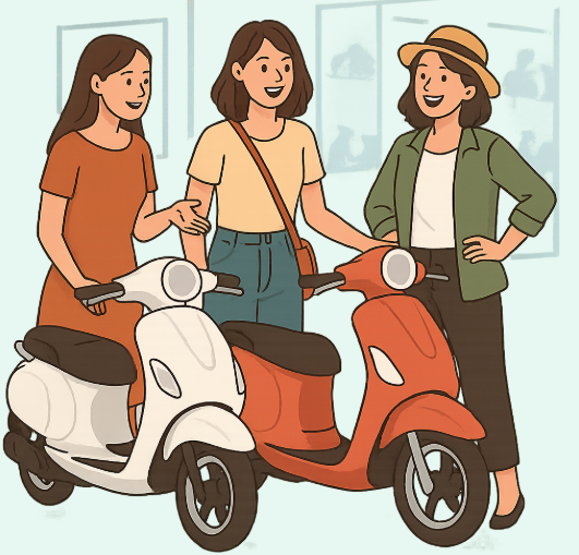 Honda SH Mode vs Yamaha Grande: Mẫu xe tay ga nào “hợp gu” phái đẹp hơn? - Ảnh 1.